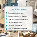 Apartmán Le Golden - Terrasse & Moderne - Proche Strasbourg - Commerces A Proximite Schiltigheim